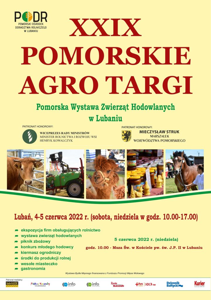 XXIX Pomorskie Agro Targi - plakat