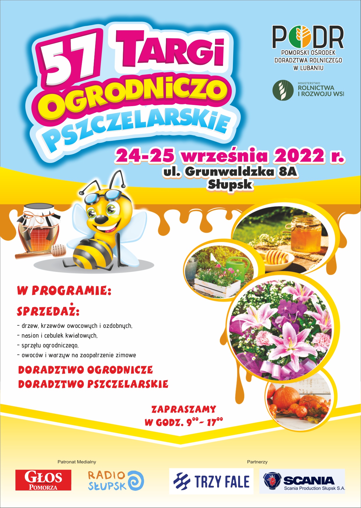 57 Targi Ogrodniczo-Pszczelarskie “Jesień 2022” - plakat