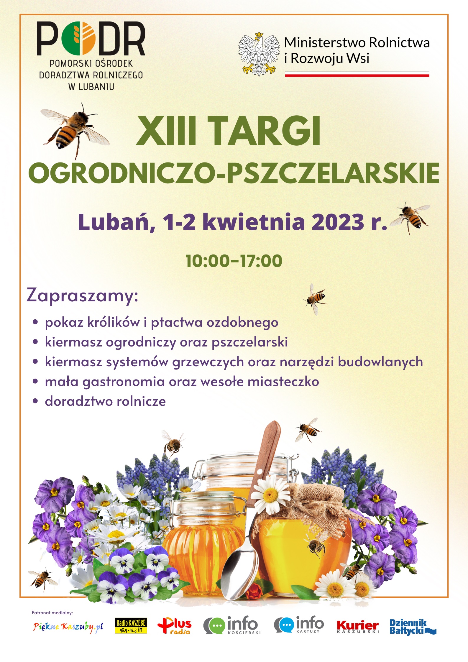 XIII Targi Ogrodniczo - Pszczelarskie - plakat