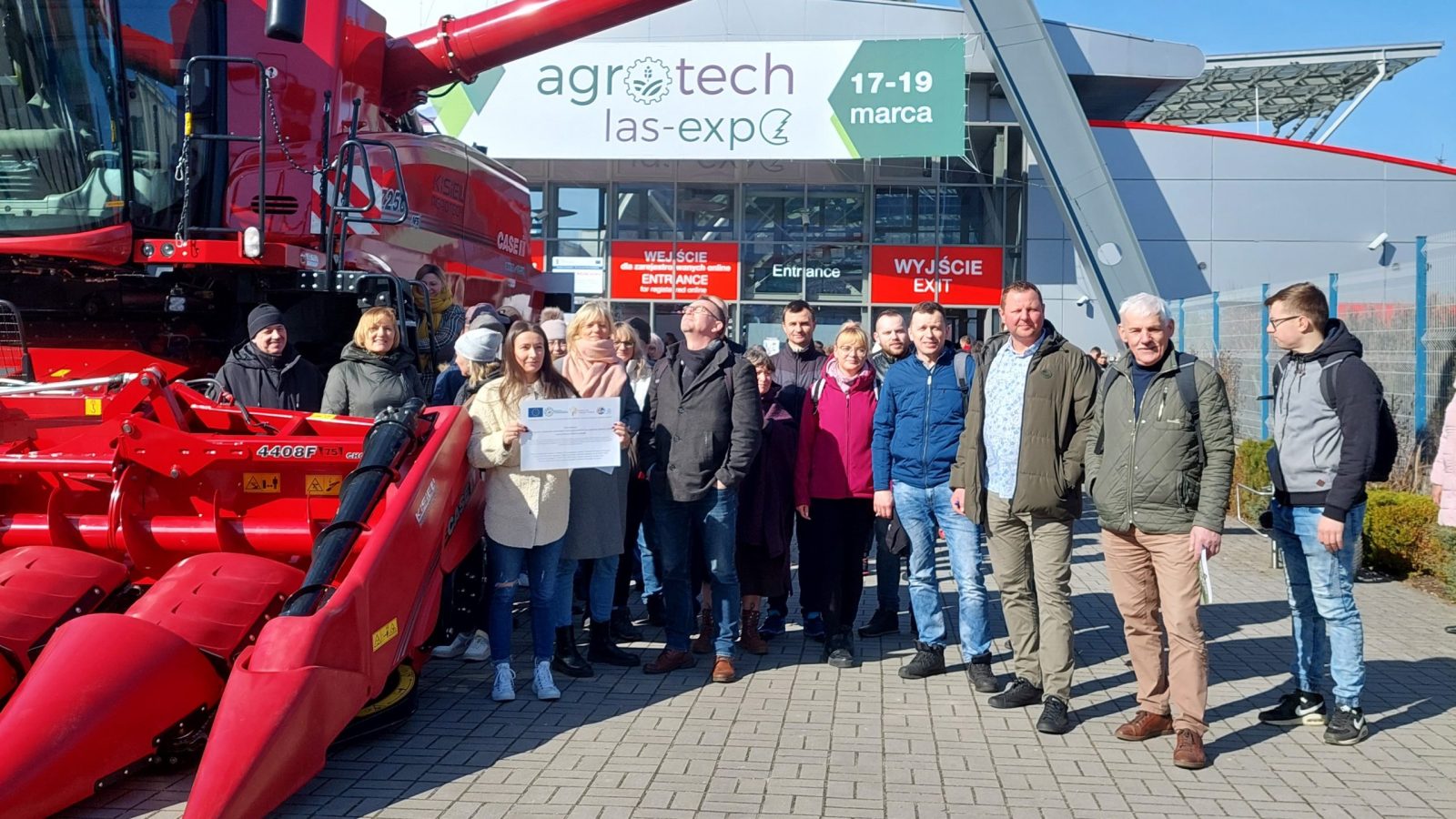 Uczestnicy podczas targów AGROTECH w Kielcach