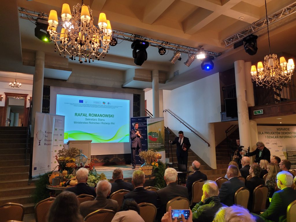 Otwarcie konferencji - Rafał Romanowski Sekretarz Stanu w Ministerstwie Rolnictwa i Rozwoju Wsi