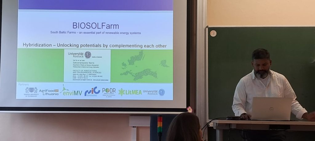 Wyjazd studyjny w ramach konferencji pn.: "BIOSOLFarm Conference Week Rostock”