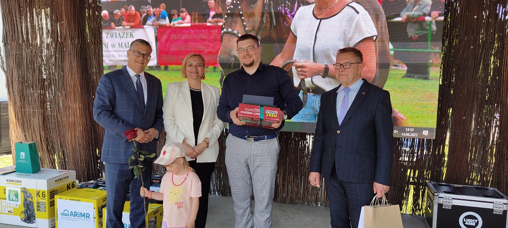 XXX Żuławskie Targi Rolne w Starym Polu - wyróżnienie laureata ogólnopolskiej olimpiady młodych rolników
