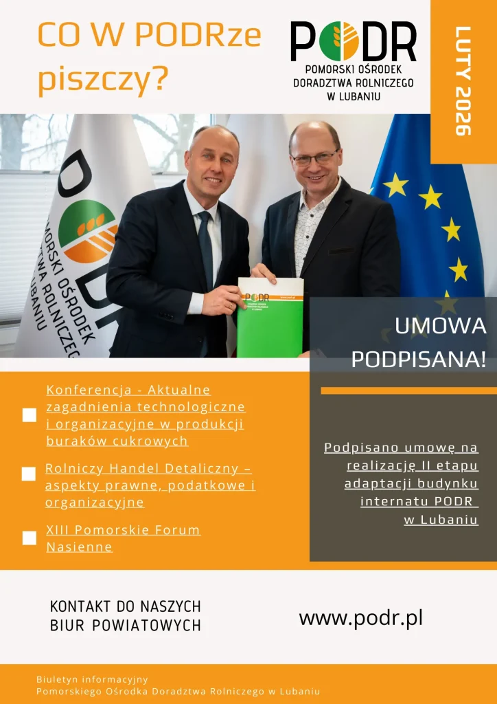 Miniatura okładki newsletteru "Co w PODRze piszczy?" - miesiąc luty 2026