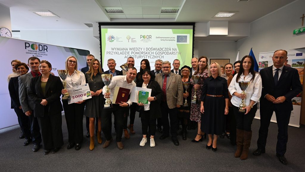 Laureaci konkursu na najlepsze gospodarstwo agroturystyczne w województwie pomorskim w 2025 roku