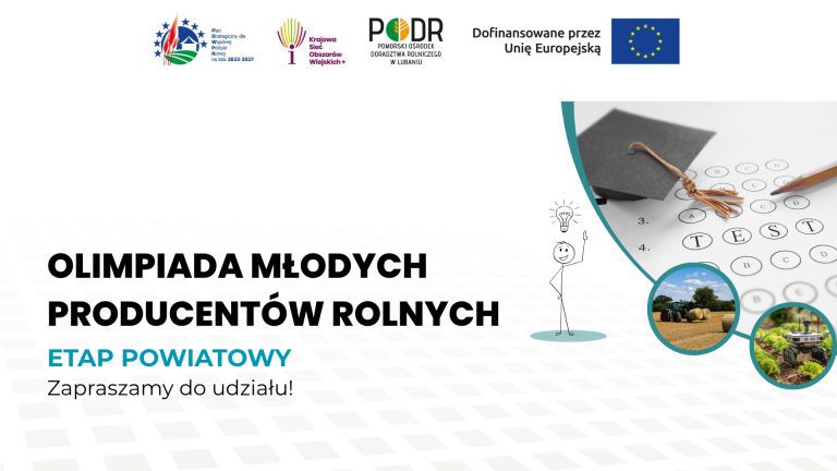 Ilustracja tytułowa do Olimpiady Młodych Producentów Rolnych 2025