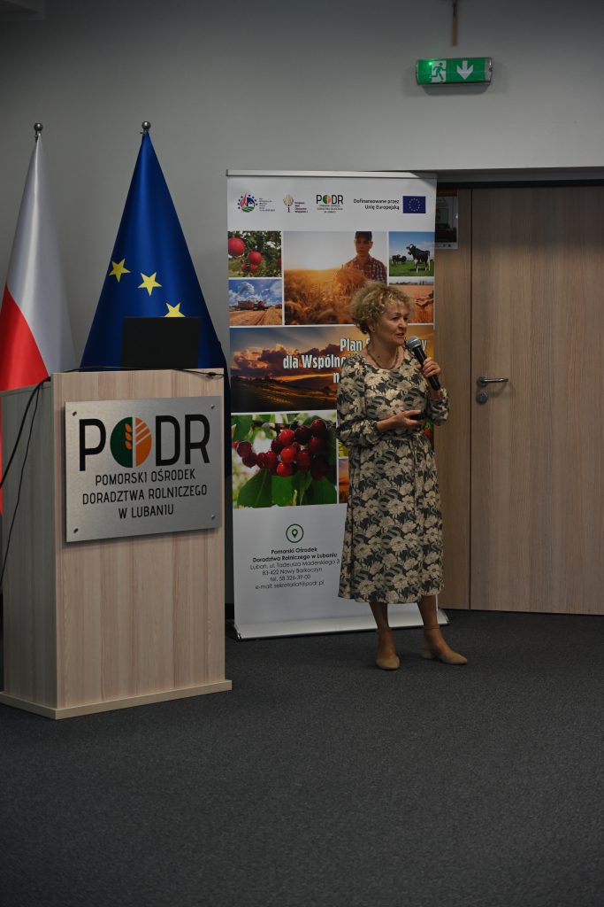 dr inż. Urszula Sołtysiak podczas prelekcji