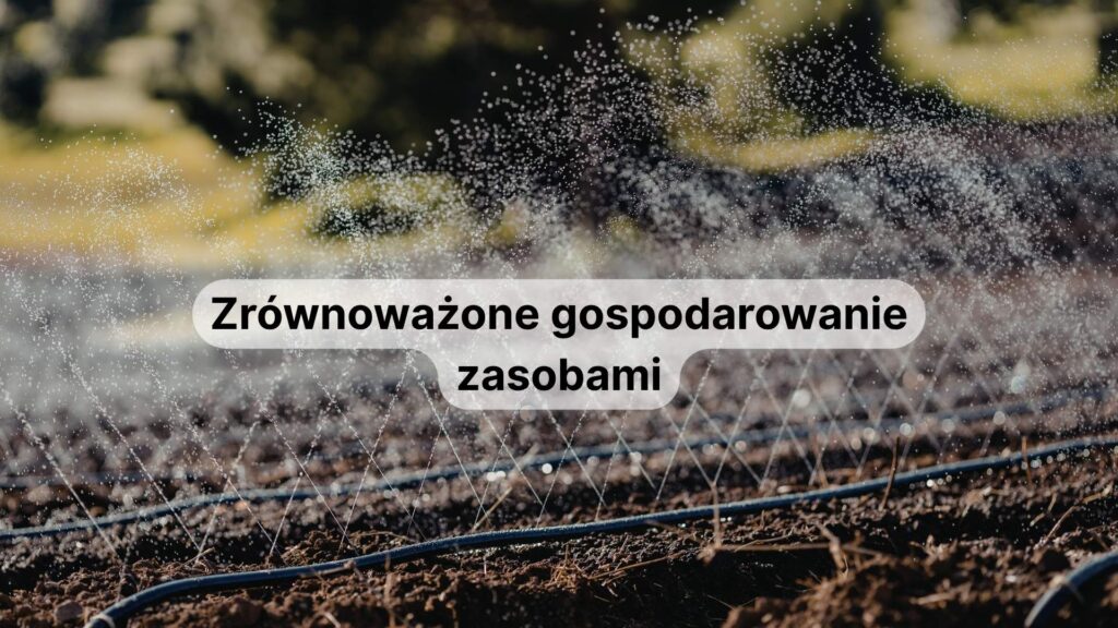 zrównoważone gospodarowanie zasobami